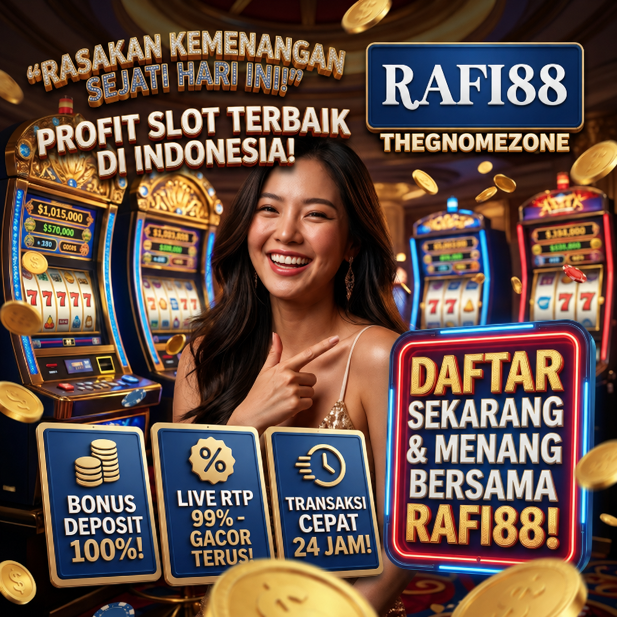 RAFI88  X Thegnomezone Login Slot 4D Starlight Princess Tanpa Hambatan, Perkalian Raksasa Menanti Member Baru